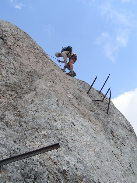 FERRATA ETERNA NA PUNTA SERAUTA 2962 M